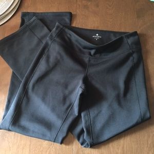 ATHLETA BLACK FLARE LEGGINGS SIZE SMALL!!
